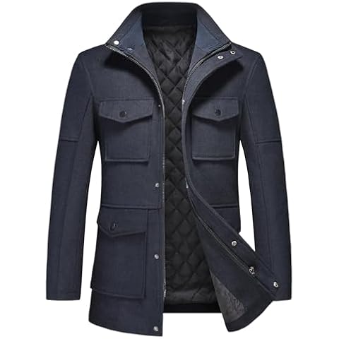 Manteau KUDMOL en Laine pour Homme Cover
