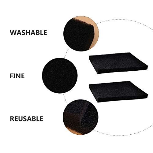 POPETPOP 2Pcs Ferramenta Almofada de Esponja Do Filtro Do Aquário Filtro Do Tanque de Peixes Aquário