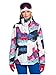Roxy Jetty-Chaqueta para Nieve para Mujer, Bright White Annecy, M