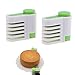 Schneespitze 2 Pièces Cake Slicer,Fixator Guide Gâteau,Cuisine DIY Slicer,Fixator Outils de Coupe Slice pour Les Familles, Restaurants, HôTels, Magasins De Dessert