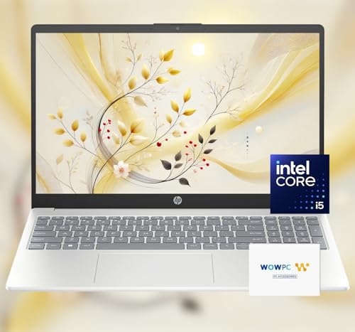 Image of HP 255 Essential 15.6 inch FHD (1920 x 1080) Laptop • Intel 10-Cores i5 CPU • 64GB RAM • 1TB PCIe SSD • Fast Wi-Fi 6 • Long-Lasting Battery Fast Charging • AI Noise Removal • Windows 11 • WOWPC