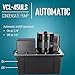 Little Giant VCL-45ULS 115 Volt, 1/5 HP, 450 GPH, Automatic Condensate Removal Pump with 1-Gallon Tank and Safety Switch, 6-Ft. Cord, Black, 553240