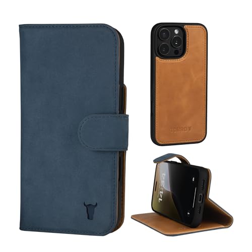 Étui en cuir nubuck pour iPhone 16 Pro Max, l'accessoire nomade