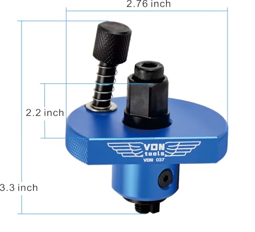 Image of Top Dead Center Engine Turning Locking Tool TDC Timing Tool as 887132011 For Ducati Hypermotard Multistrada Monster Streetfighteras In Blue Version