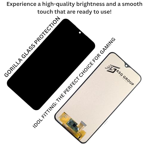 Image of Bezel-Less Display for Samsung A16 | HD+ LCD Screen Replacement Combo | Original Quality Black Display with Touch Panel | Durable, Fast-Response Digitizer for Samsung A16