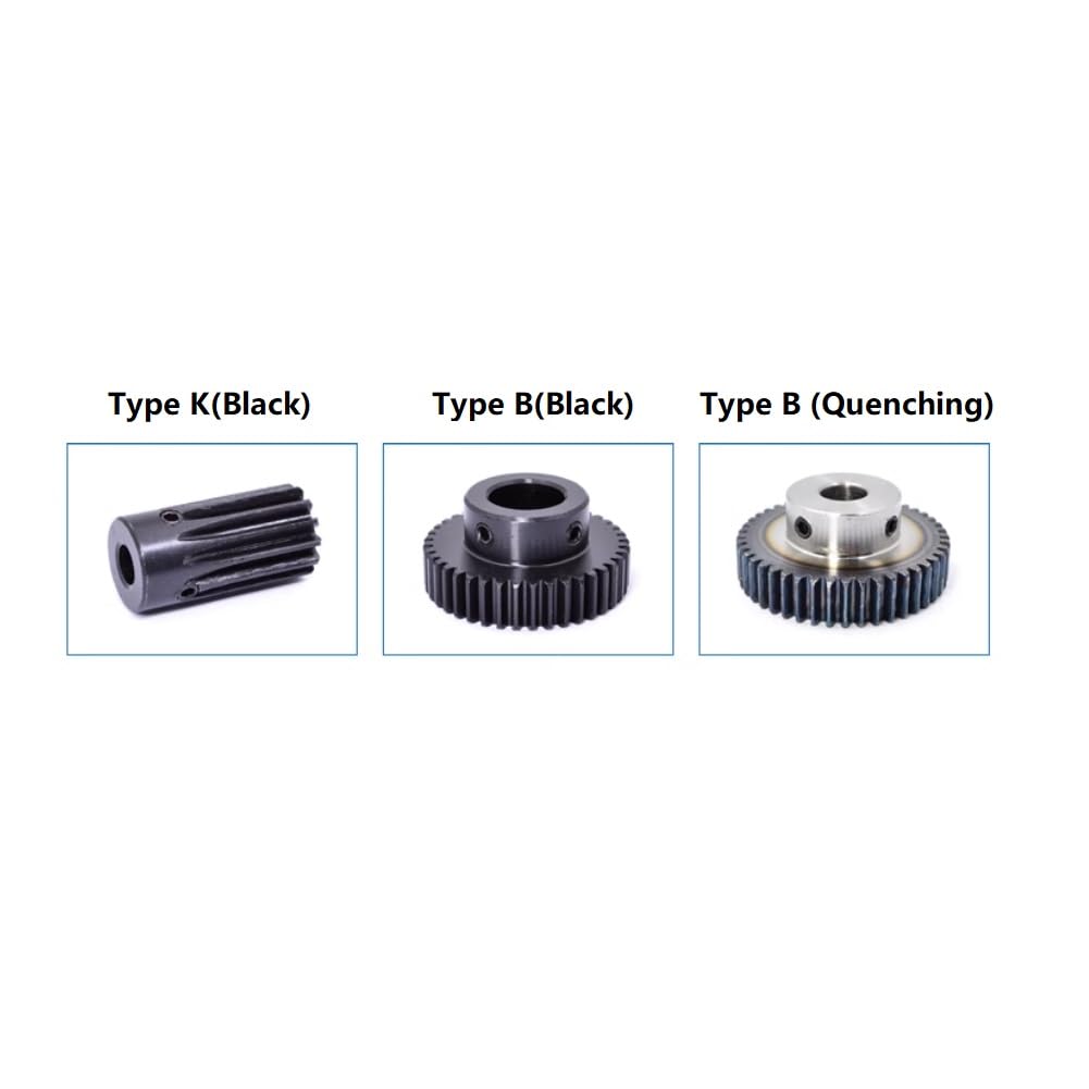 2 STÜCKE 1 Modul 100T/120T Stirnräder 45# Stahl CNC-Getriebemotor Boss Gear 8mm/10mm/12mm/14mm/15mm/16mm für CNC-Geräte(100T inner hole 15mm)