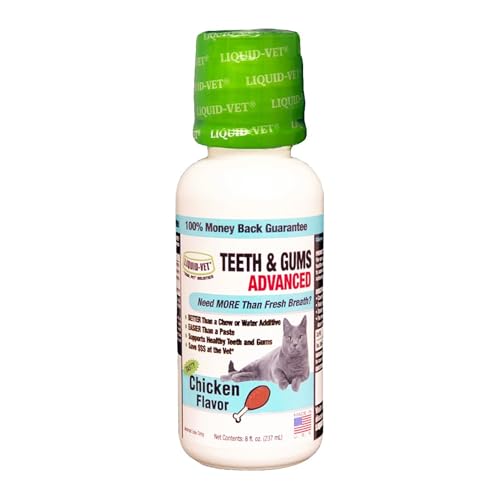 LIQUID-VET Ultimate Cat Teeth Cleaning for Comprehensive Dental Care SPECIFICALLY