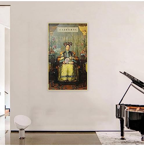 Décoration d'intérieur moderne pour salon tableau chinois avec cadre - 3