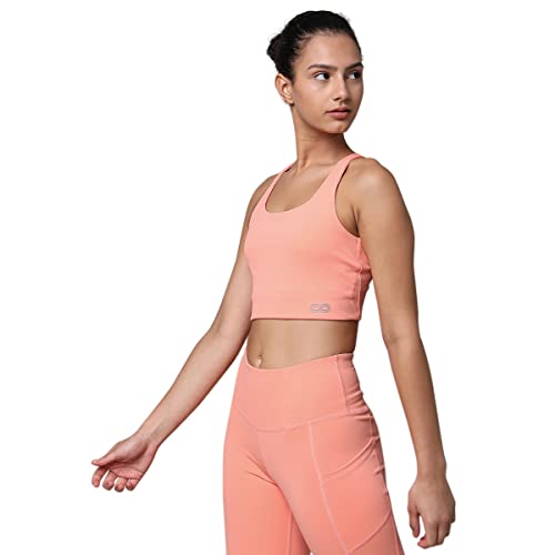 Image of Silvertraq High Impact Action Bra with Clasp Peach