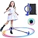 Swing Wheel mit Lichtrad,Kinder Blinkender Springring,Hüpfspiele für Kinder,Blinkender Sprungball,Blinkt Schaukelball Sportspielzeug,Springball für den Knöchel,Hüpfspie Fettverbrennungsspiel Kinder
