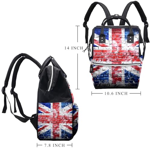 Sac à dos drapeau britannique idéal pour escapades urbaines et weekend - 2