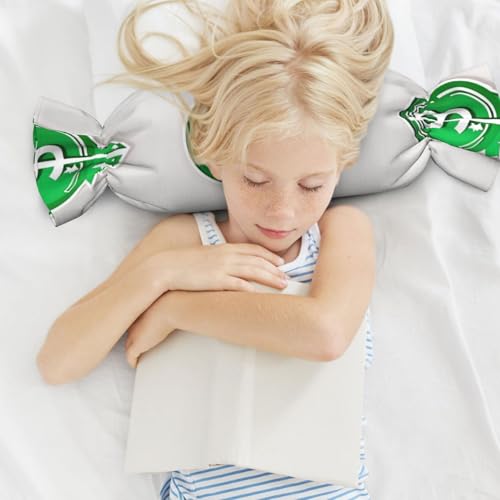 Almohada de espuma viscoelástica negra tamaño único miniatura 6