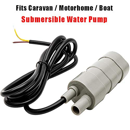 Mua 12V Water Pump Submersible High Flow Pumps Micro Motor Water Pump For Motor Home Pond Aquarium,Fish Tank Fountain 600 L/H 5 M Maximum Lift Freshwater Pump Trên Amazon Anh Chính Hãng