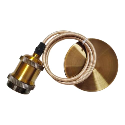 Fenteer Ensemble de Suspension Lumineuse pour Créer Une Ambiance Chaleureuse, Bronze Doré