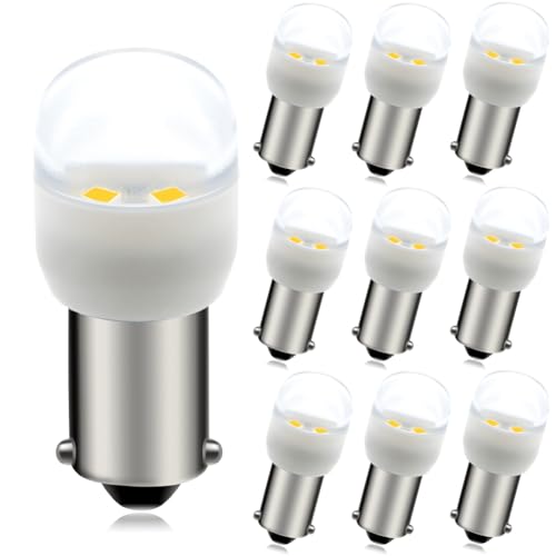 SOFOC Arcade Pinball Gaming Machine Light Bulb BA9S LED 24V AC/DC �E�H�[���z���C�g �o���l�b�g�x�[�X �v��p�l���\���� 10��