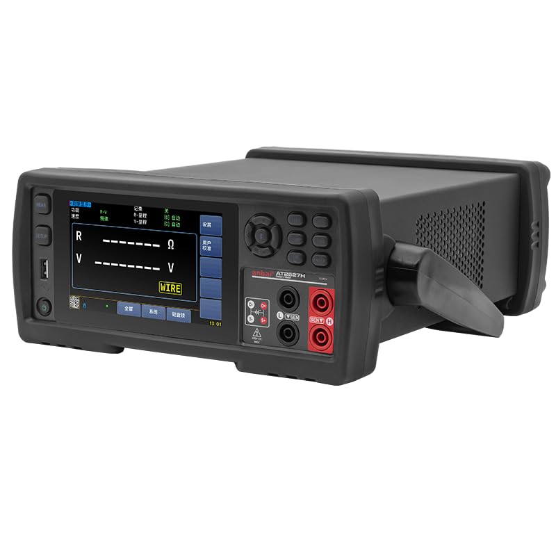 AT2527H AT2527K AT2527S Battery Internal Resistance Meter with 5 inch TFT-LCD Color Display (AT2527S (0.00001V~2000V))