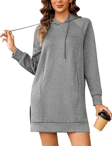 Quenteen 2XL Plus Size Sweatshirt Dress for Women 2025 Fall