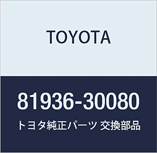TOYOTA (toyota) Genuine Parts hi-ta Control Indicator Lamp Bulb Crown, suta-retto Part No 81936 – 30080