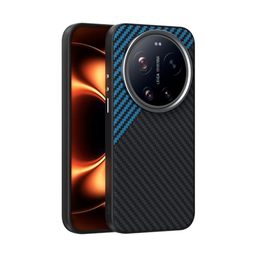 Coque pour Xiaomi 17 Ultra 5G BELLA BEAR, étui TPU mince bleu et noir