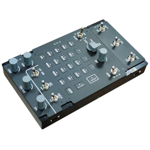 Image of Flight Simulator Controller, ACP 3-in-1 Integrated Control Panel for PC Flight Simulators, Compatible with JF-17, F /A-18 F16 in DC-S