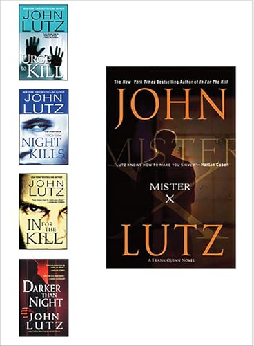John Lutz Bundle: Mister X, Urge to Kill, Night Kills, In for the Kill & Darker than Night