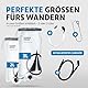 Terra Peak® Trinkblase 3L mit Schlauch Rucksack & Wandern - Trinkbeutel & Trinksystem für Joggen & Laufen - Wasserblase & Wasserbeutel BPA-Frei - Trinksack, Trinkschlauch & Hydration-Bladder