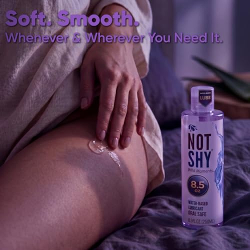 Image of Not Shy Original Water-Based Silky Body Gel -Aloe Vera Pulp Formula 8.5floz