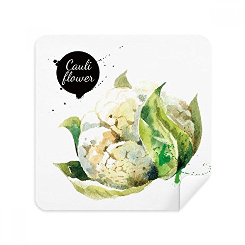 Chiffon de nettoyage chou-fleur pour éliminer les traces de doigts sur écran et lunettes