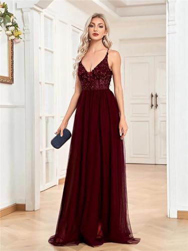Women Evening Dress Sexy Hollowing Applique Backless A-Line Tulle Dress Chiffon Slit Long Party Cocktail Dress2