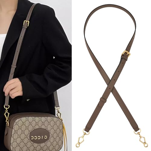 Image of Leather Purse Strap Replacement Crossbody Handbag Long Adjustable