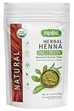 Pardesi Hair Henna Powder Natural Color I USDA Organic I 7.05 oz (200 Gram) | Natural Hair & Beard Dye I Unisex I Amonia and PPD Free I Includes Gloves, Hair Cap and Applicator I From India