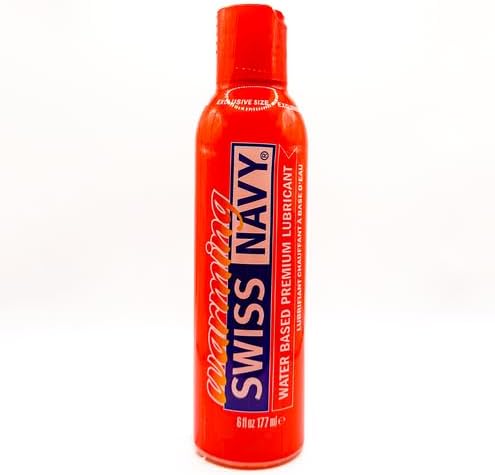 SWISS NAVY Gel sexual lubricante y lubricante a base de agua prémium para parejas, 6 onzas