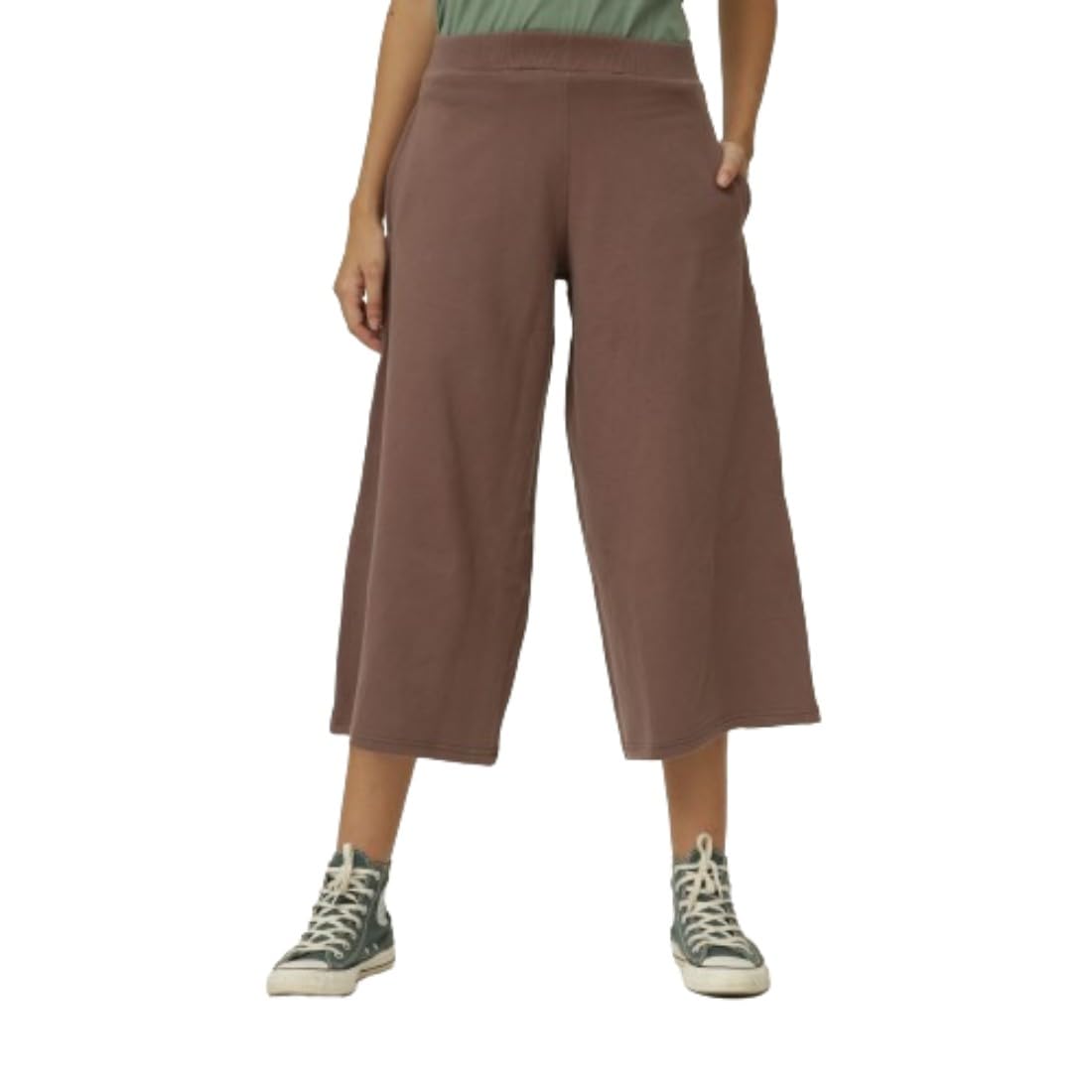 Saltpetre Womens Cotton Knitted Culottes