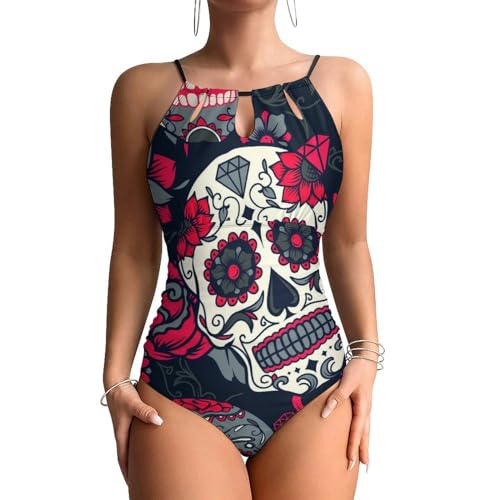 Maillot de bain une pièce effet ventre plat résistant pour cacher les rondeurs avec style