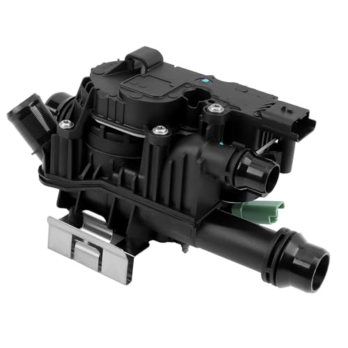 KAOLALI Thermostat für Kühlmittel 301 308 9803549480 9850364680, kompatibel mit 1.6 BlueHDi / 1.6 Turbo d C3 BERLINGO C-ELYSEE C4...