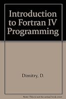 Introduction to Fortran IV programming 0030594901 Book Cover