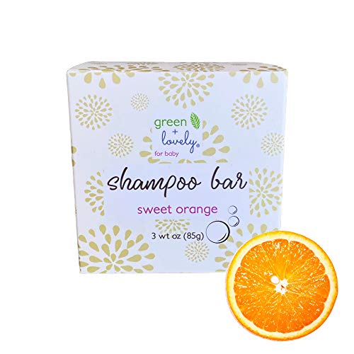 Green + Lovely Sweet Orange Baby And Kids Shampoo + Body Bar /// Gentle Sls, Sulfate, And Paraben Free Hair And Body Wash For Babies And Kids #TOP30