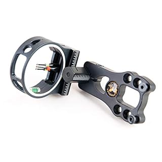 TOPOINT ARCHERY 3 Pin Bow Sight - Fiber, Brass Pin, Aluminum Machined - Right and Left Handed