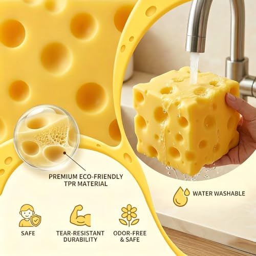 DDaMeehGE Cheese Squishy Anti Stress à Rebond Lent lyc-HYTJYWJ-2S, vue 5 sur 8