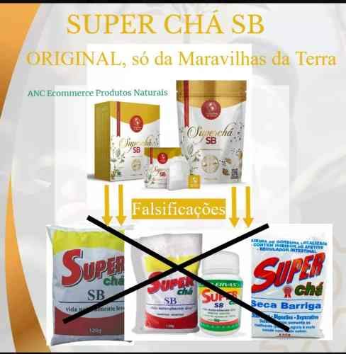 6 Pacotes Super Chá Sb Maravilhas Da Terra- Líder Em Vendas