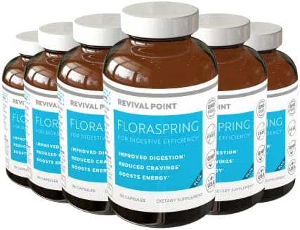 Floraspring – Dr Formulated Probiotics for Women & Men – Daily Gut Health Probiotic Supplements – Metabolism & Digestive Health + Super Strains Bifidobacterium Acidophilus Probiotic – 180 Capsules Floraspring – Dr Formulated Probiotics for Women & Men – Daily Gut Health Probiotic Supplements – Metabolism & Digestive Health + Super Strains Bifidobacterium Acidophilus Probiotic – 180 Capsules