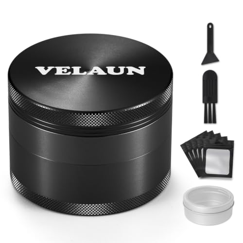 3-Inch Black Herb Grinder