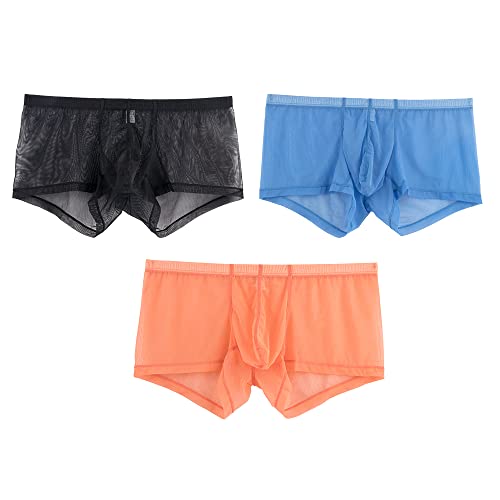 Bóxers de malla suave que eliminan el calor y la humedad corporal