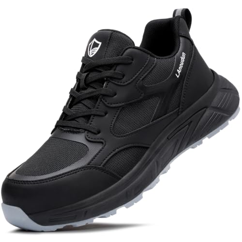 Image of Steel Toe Shoes for Men Women Lightweight Work Shoes Men Breathable Safety Shoe