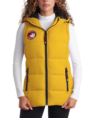 CANADA WEATHER GEAR Women's Vest - Quilted Puffer Vest