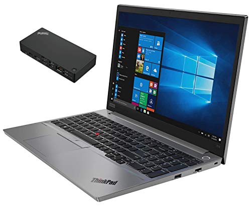 Lenovo ThinkPad E15 Home and Business Laptop (Intel i7-10510U 4-Core, 32GB RAM, 1TB SATA SSD, Intel UHD Graphics, Win 10 Pro) with Lenovo ThinkPad USB-C Dock Gen 2 (40AS0090US)