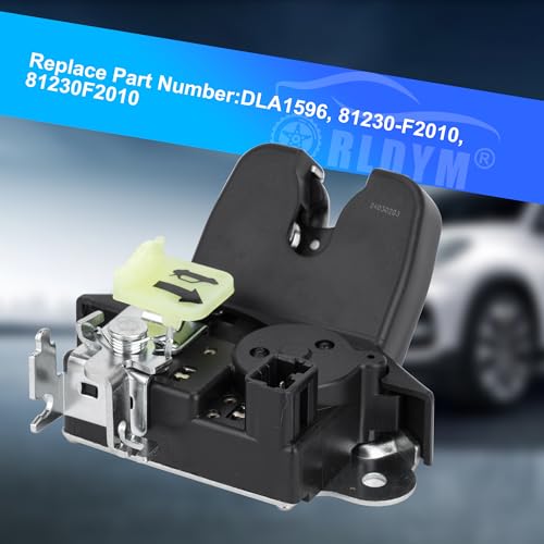 Image of Rear Tailgate Trunk Latch Lock Actuator 81230-F2010 for Hyundai Elantra 2017-2018 Engines 2015 2016 2017, Replace# 81230F2010 72280
