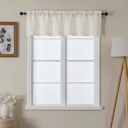 Lecloud Faux Linen Valance