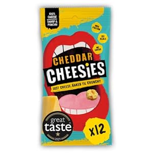 CHEESIES Crunchy Snacking Cheese Ke...