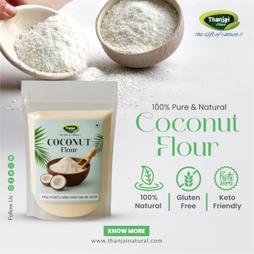 Image of Thanjai Natural Coconut Flour, 500 grams